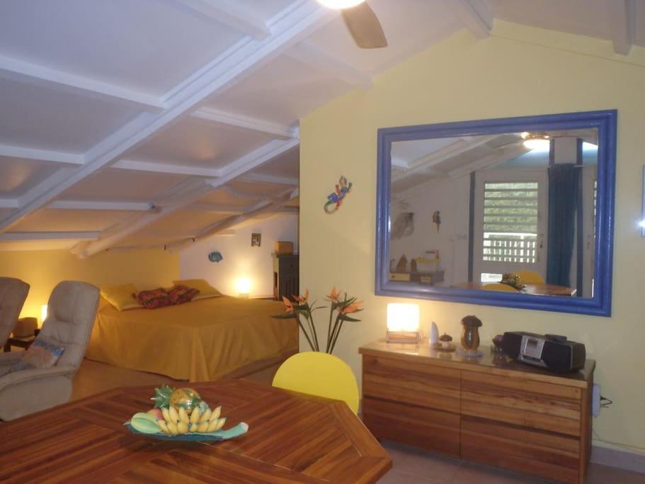 Charmant Et Spacieux Studio A 50M De La Plage Le Diamant Ngoại thất bức ảnh